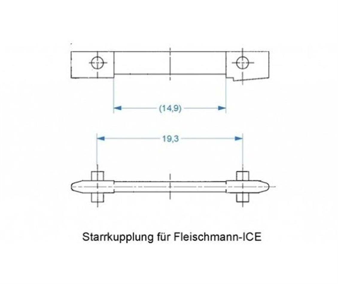 Fleischmann 386006 Shaft