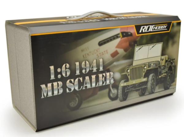 ROC Hobby 1/6 Willys Military Scaler RTR