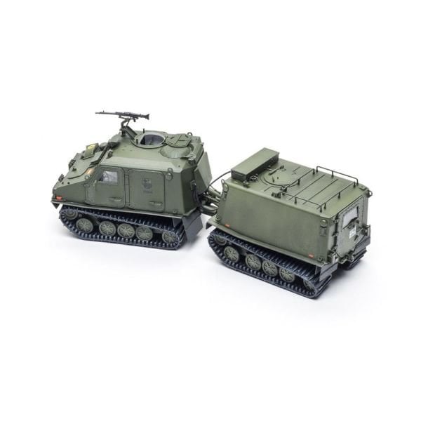 Takom 2083 1/35 Ölçek, Bandvagn Bv 206S, Römorklu Zırhlı Personel Taşıyıcı, Plastik Model kiti