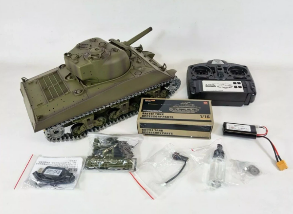 Heng Long 1/16 U.S.A M4A3 ''Sherman'' RC Tank (Ver. 7.0)