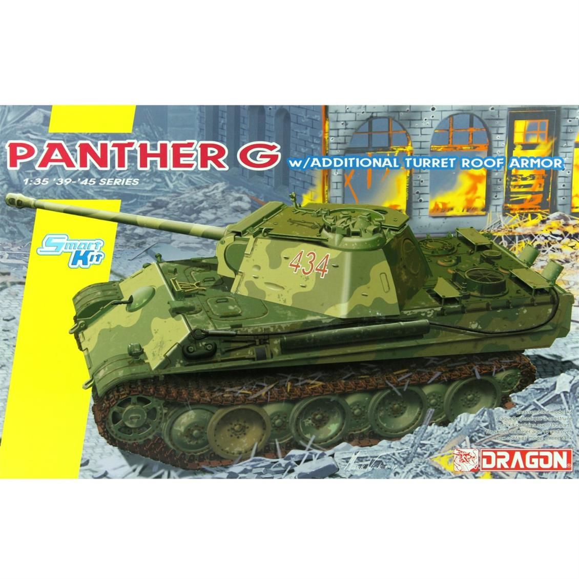 Dragon 6897 1/35 Ölçek, Panther G (with Additional Turret Roof Armor) Tankı Plastik Model Kiti