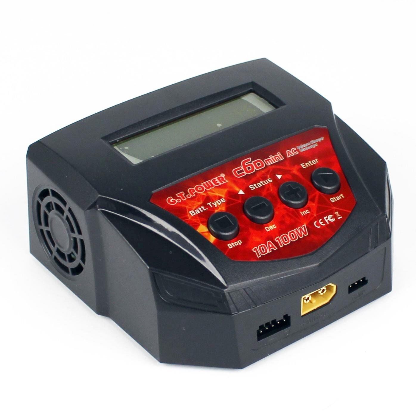 GT Power 159 CD6 Genel Amaçlı Şarj Aleti, Giriş:220 Volt/ 2-4S LiPo, 10 Amper, 100 Watt