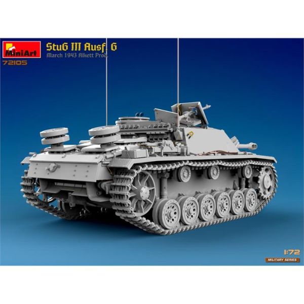 MiniArt 1:72 StuG III Ausf. G Mart 1943 Üretimi