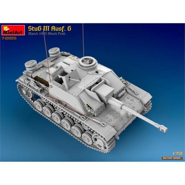 MiniArt 1:72 StuG III Ausf. G Mart 1943 Üretimi