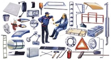 1/24 Truck Shop Accessories