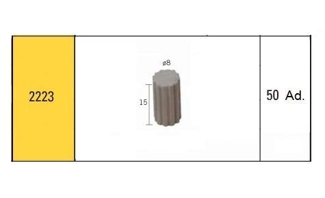 Columna Griega Küçük (Sütun Taşı) D8x15mm U/50