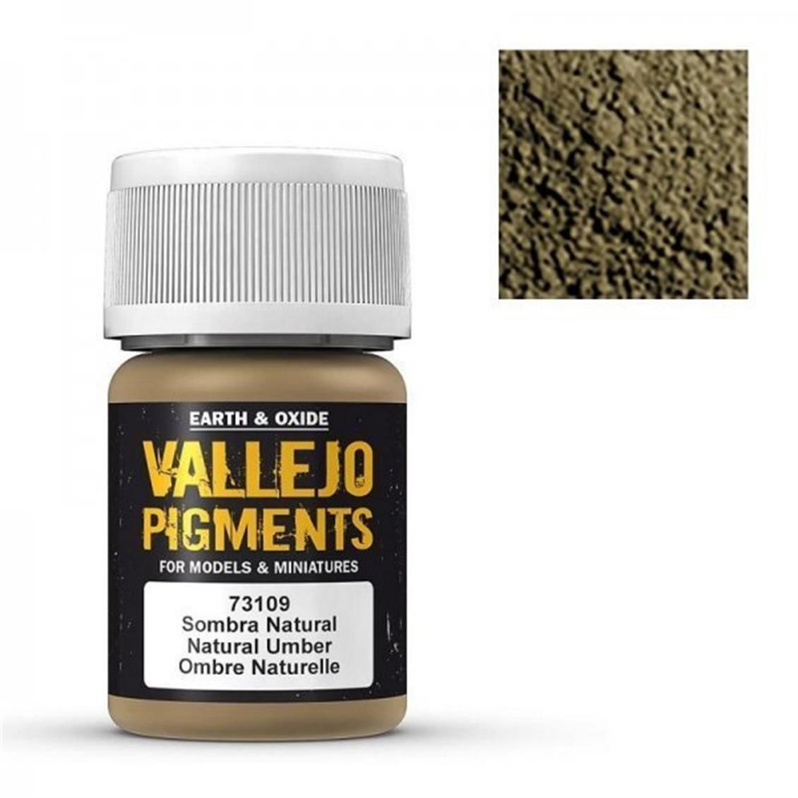 Vallejo 73109 35 ml. Natural Umber, Model Boyası Pigmenti