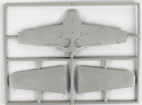 Mistercraft C003 1/72 Ölçek, Fw-190A-6 (Grun Hertz) Savaş Uçağı, Plastik Model kiti