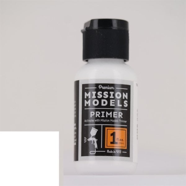 Mission Models MMS-002 White Primer Astar Boya 30ml