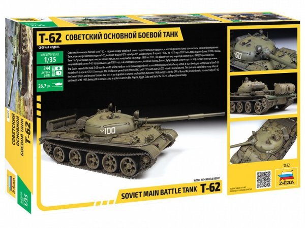 1/35 T-62 Sovıet Maın Battle Tank