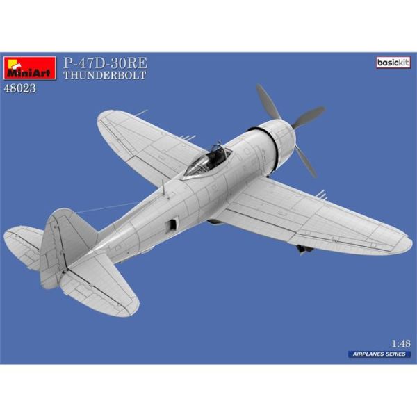 MiniArt 1:48 P-47D-30RE Thunderbolt. Basic Kit