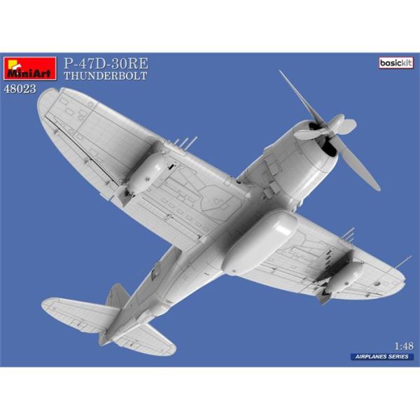 MiniArt 1:48 P-47D-30RE Thunderbolt. Basic Kit