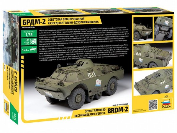 1/35 BRDM-2 Russian Armored Car