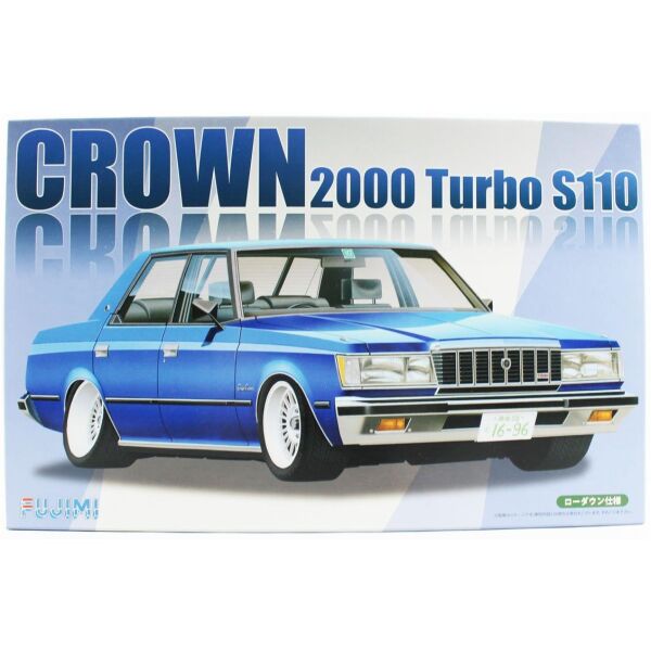 Fujimi ID-26 03951 1/24 Ölçek, Toyota Crown 2000 Turbo S110, Otomobil Plastik Model Kiti