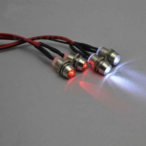 GoolRC 4 lü Led Işık Sistemi (5mm) 5-6V