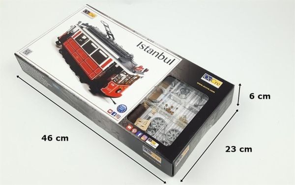 Occre 53010 1/24 Ölçek, İstanbul Tramwayı Ahşap Model Kiti