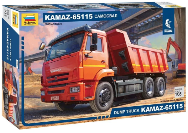 1/35 Kamaz 65116 Dump Truck