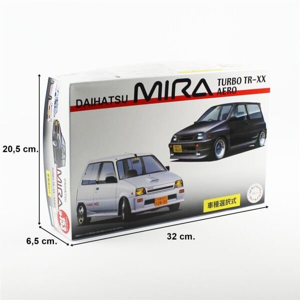 Fujimi ID-153 04637 1/24 Ölçek, Daihatsu Mira Turbo TR-XX/Aero, Otomobil Plastik Model Kiti