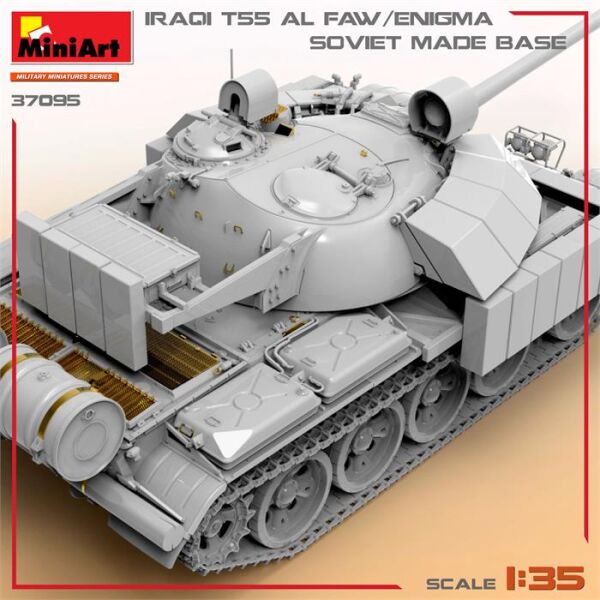 MiniArt 1:35 Iraklı T-55 Al Faw/Enigma. Sovyet Yapımı Kaide