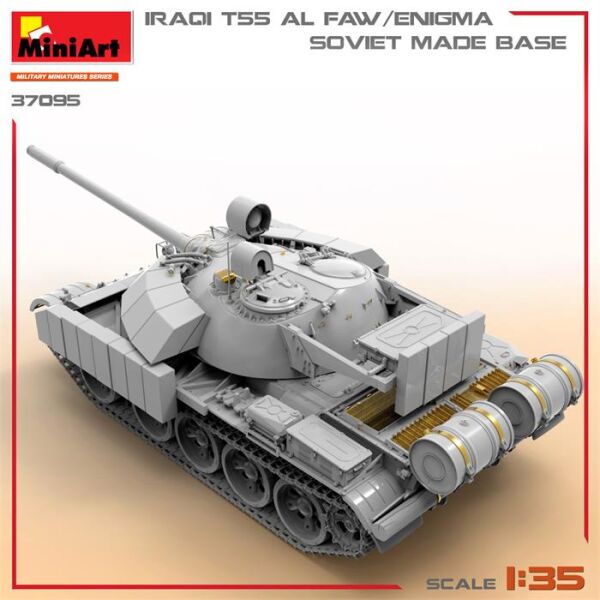 MiniArt 1:35 Iraklı T-55 Al Faw/Enigma. Sovyet Yapımı Kaide