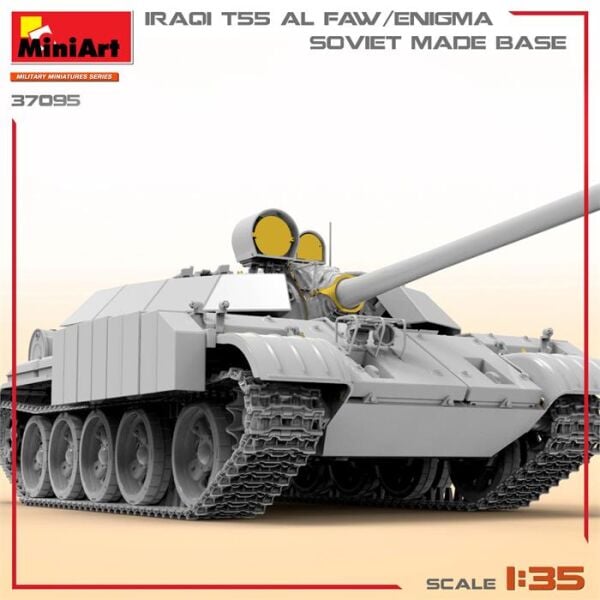 MiniArt 1:35 Iraklı T-55 Al Faw/Enigma. Sovyet Yapımı Kaide