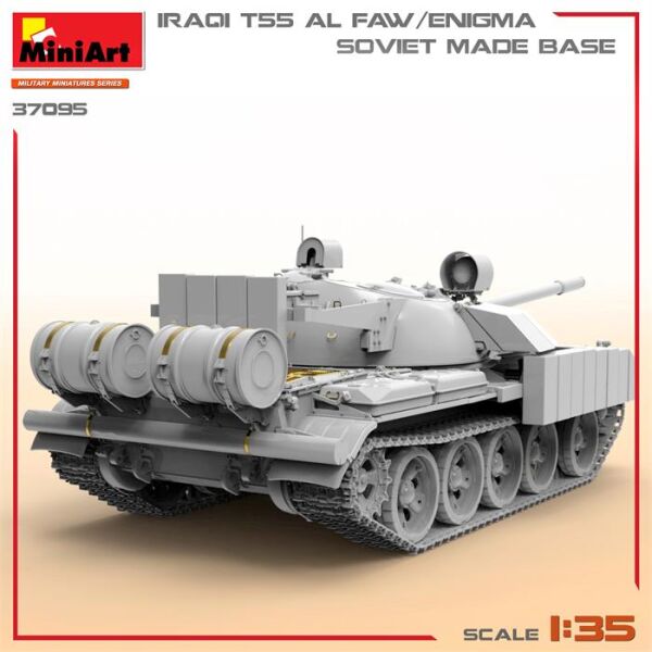 MiniArt 1:35 Iraklı T-55 Al Faw/Enigma. Sovyet Yapımı Kaide