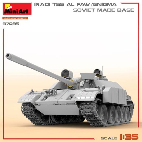 MiniArt 1:35 Iraklı T-55 Al Faw/Enigma. Sovyet Yapımı Kaide