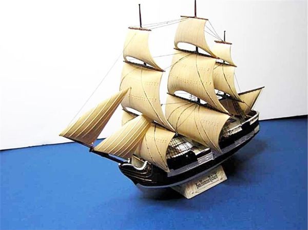 Mistercraft D165 1/500 Ölçek, USS Bon Homme Richard Yelkenli gemisi, Plastik Model kiti