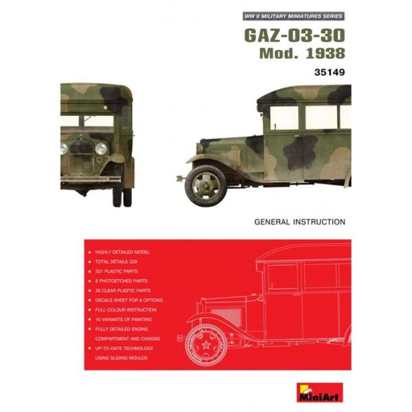 MiniArt Gaz-03-30 mod.1938