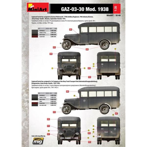 MiniArt Gaz-03-30 mod.1938