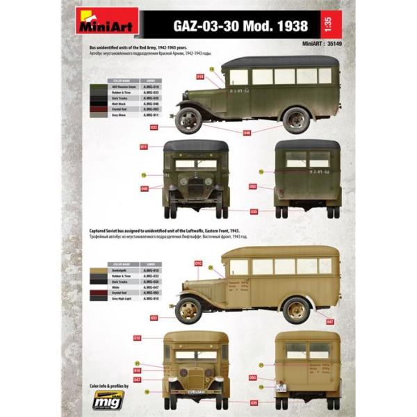 MiniArt Gaz-03-30 mod.1938