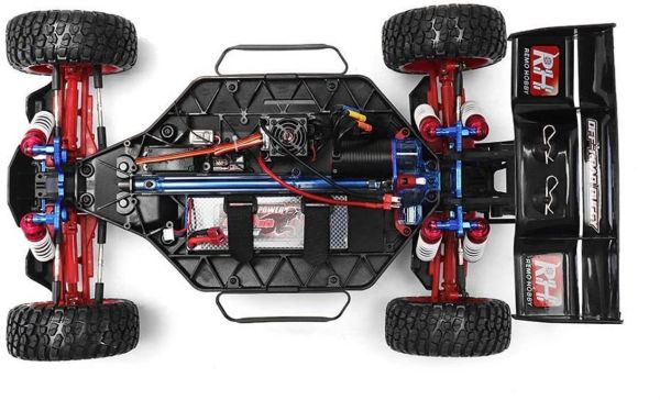 Remo 8055 1/8 Ölçek, 4WD PRO Off Road Buggy (Scorpion Racing) Mavi Kaportalı, Fırçasız Motorlu, 7.4V 4200Mah Li-Po Pilli, RC Mo