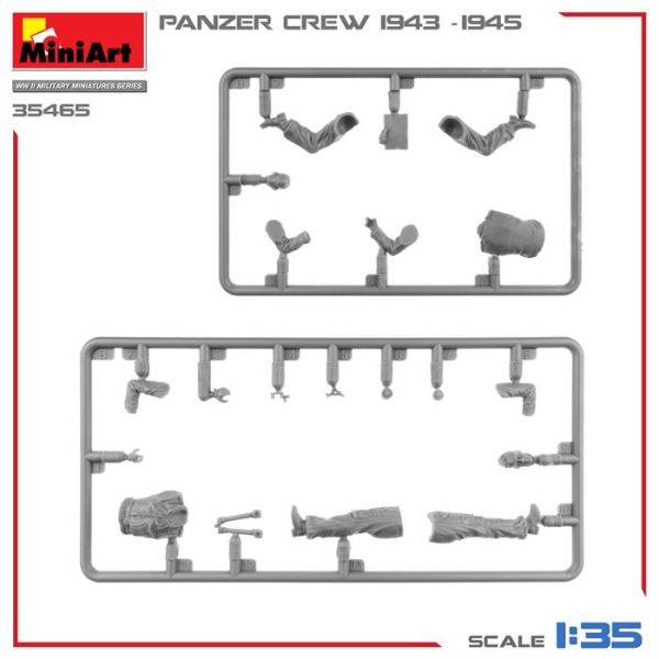 MiniArt 1:35 Panzer Mürettebatı (1943-1945)