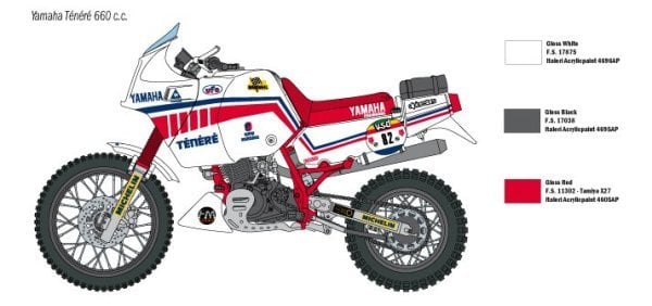 YAMAHA TENERE 660CC 1986