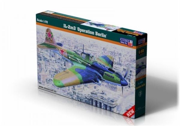 Mistercraft C028 1/72 Ölçek, IL-2m3 (Operation Berlin) Savaş Uçağı, Plastik Model kiti