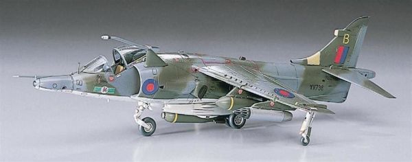 Hasegawa B6 236 1/72 Ölçek, Harrier GR. Mk.3, Savaş Uçağı, Plastik Model kiti