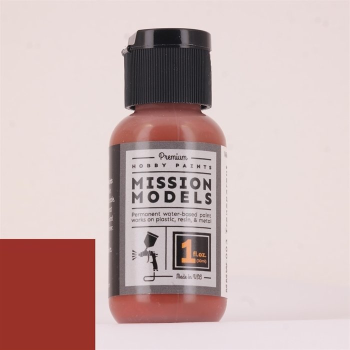 Mission Models MMW-003 Transparent Light Rust Eskitme Boya 30ml