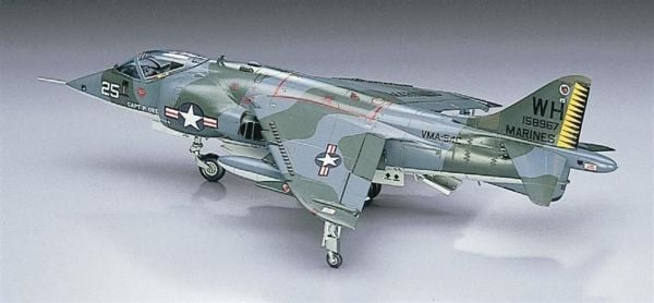 Hasegawa B10 240 1/72 Ölçek, AV-8A Harrier, Savaş Uçağı, Plastik Model kiti