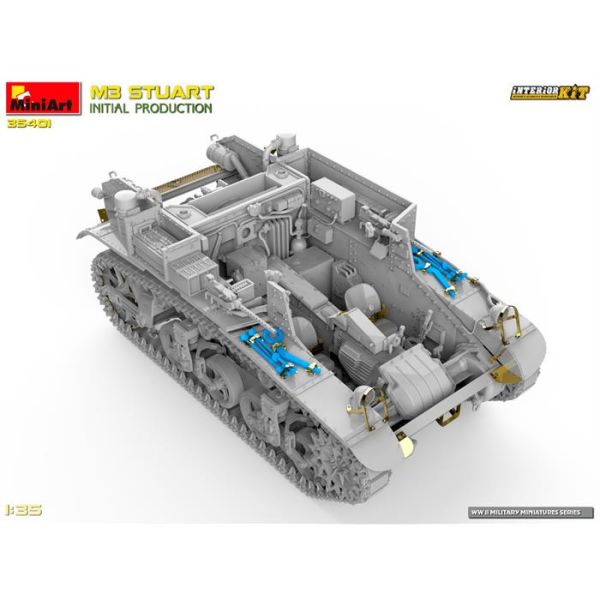 MiniArt 1:35 M3 Stuart İlk Üretim Interior Kit