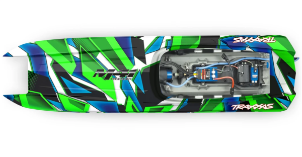 Traxxas DCB M41 Brushless Catamaran Yarış Teknesi TSM TQi