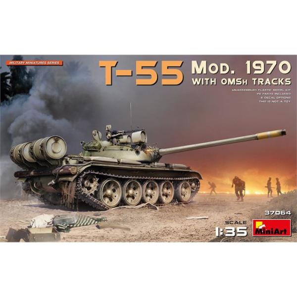 MiniArt OMSh Paletleri ile T-55 Mod. 1970