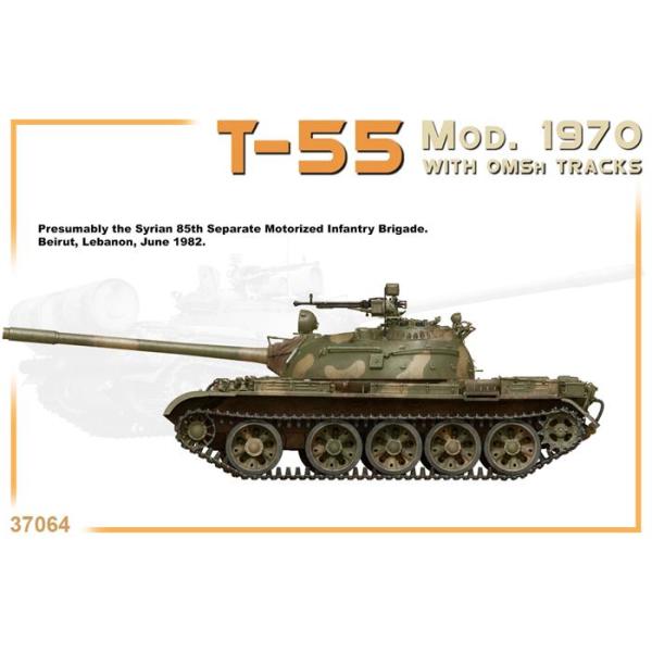 MiniArt OMSh Paletleri ile T-55 Mod. 1970