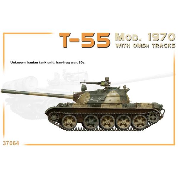 MiniArt OMSh Paletleri ile T-55 Mod. 1970