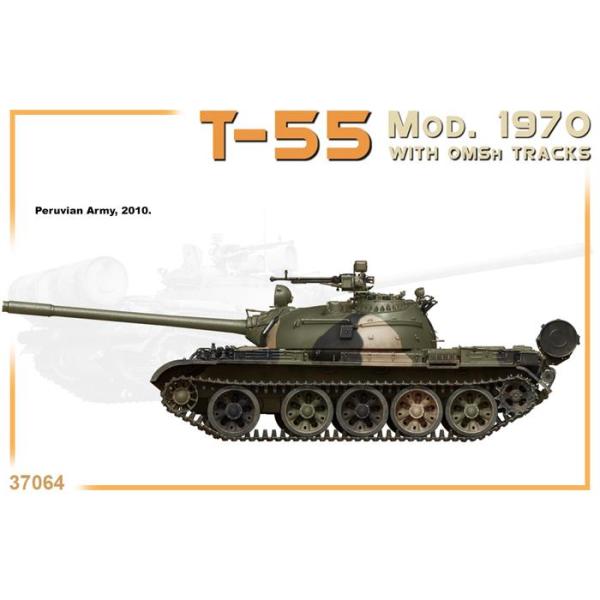 MiniArt OMSh Paletleri ile T-55 Mod. 1970