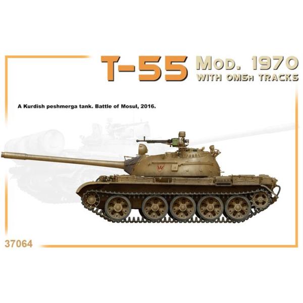 MiniArt OMSh Paletleri ile T-55 Mod. 1970