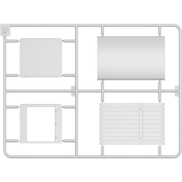 MiniArt Tempo E400 Kastenwagen 3 Tekerlekli, Kapalı Kasa Sevkiyat Aracı