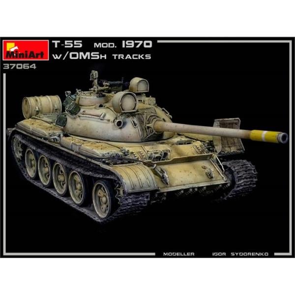 MiniArt OMSh Paletleri ile T-55 Mod. 1970