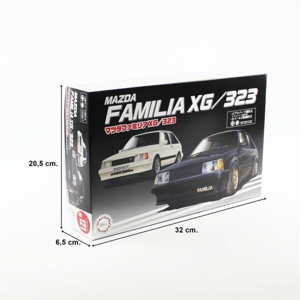 Fujimi ID-121 04684 1/24 Ölçek, Mazda Familia XG/323, Otomobil Plastik Model Kiti