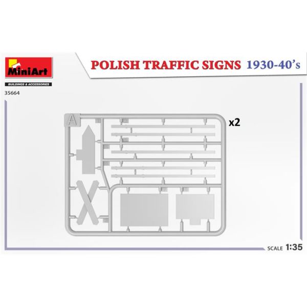 MiniArt Polonya Trafik İşaretleri