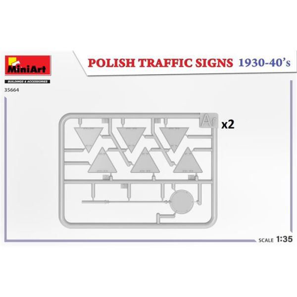 MiniArt Polonya Trafik İşaretleri